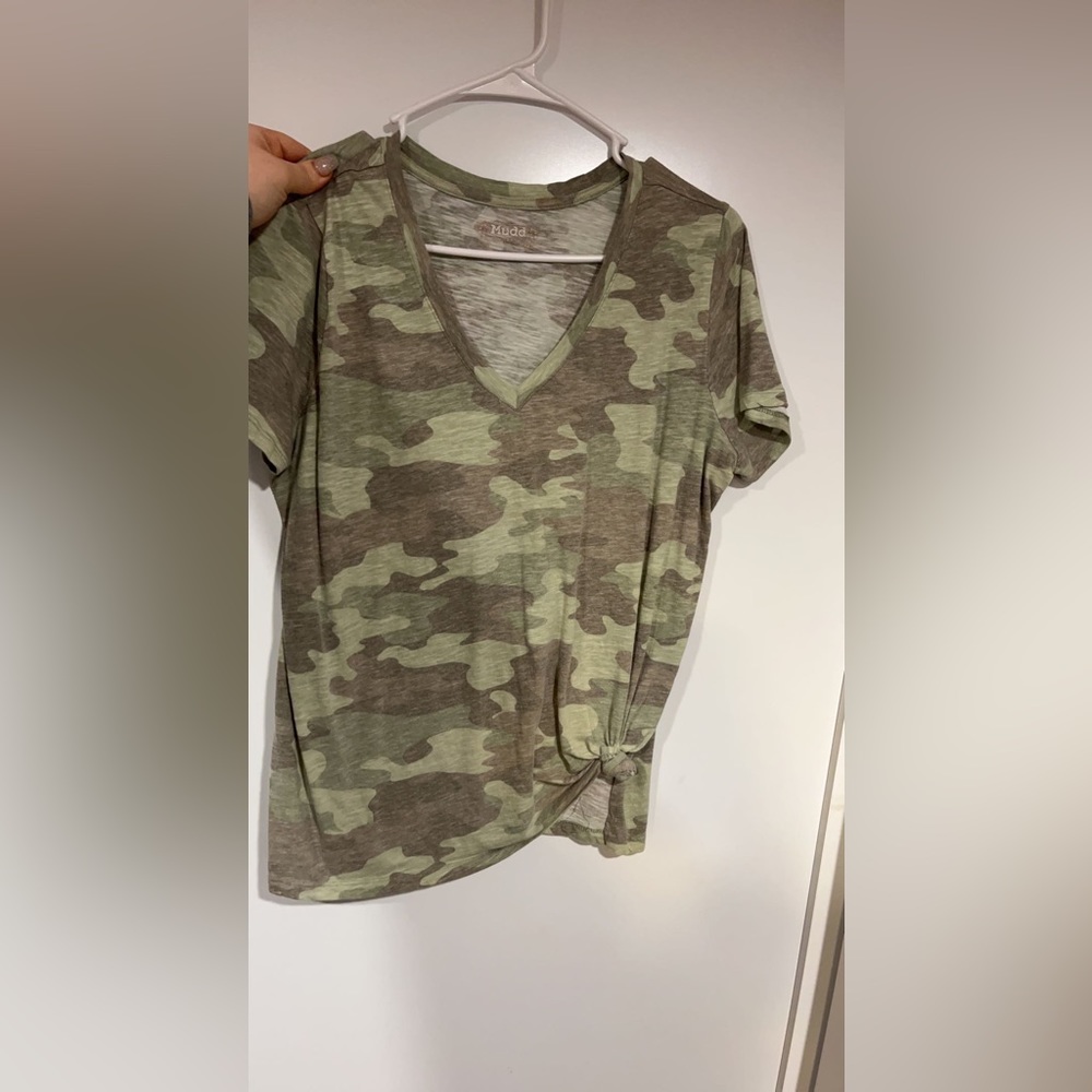 Camo comfy tee